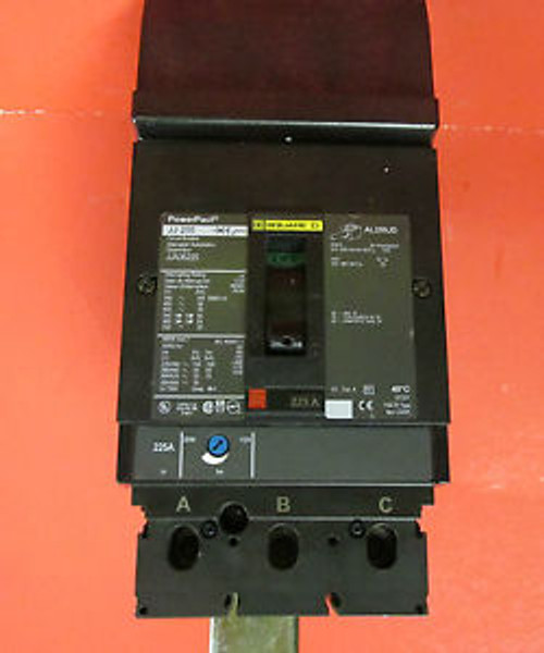 SQUARE D POWERPACT TYPE JJ 250 CIRCUIT BREAKER CAT No. JJA36225 ....... VA-57