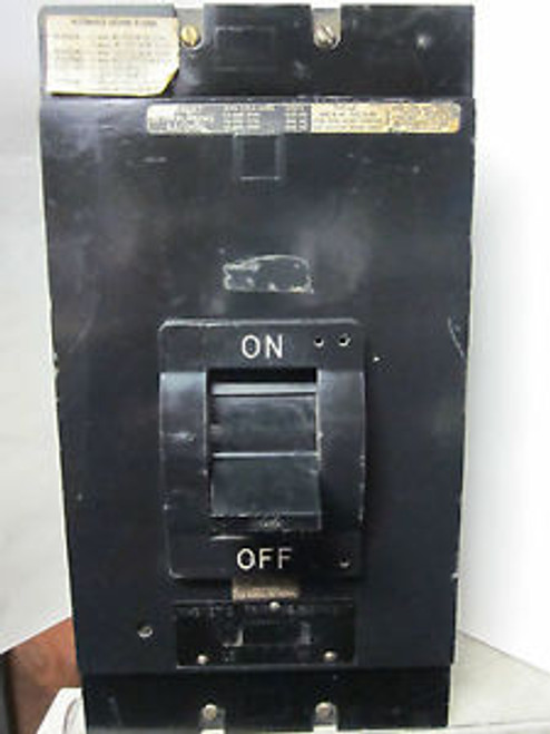 SQUARE D TYPE LAL 400 AMP  3POLE CIRCUIT BREAKER LAP36400MBZ              YB-164