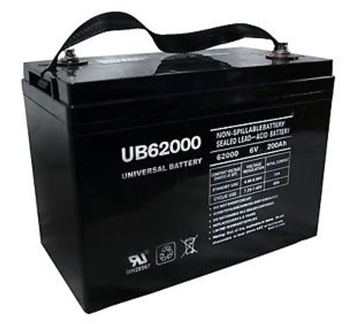 Ub62000 6V 200Ah Group 27 M83Chp06V27 Ra6-200 Ps-62000 Pallet Jack Battery