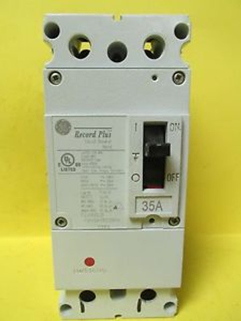 GENERAL ELECTRIC FBV26TE035RV RECORD PLUS 2 POLE 35 AMP NAVAL BREAKER ... WI-134