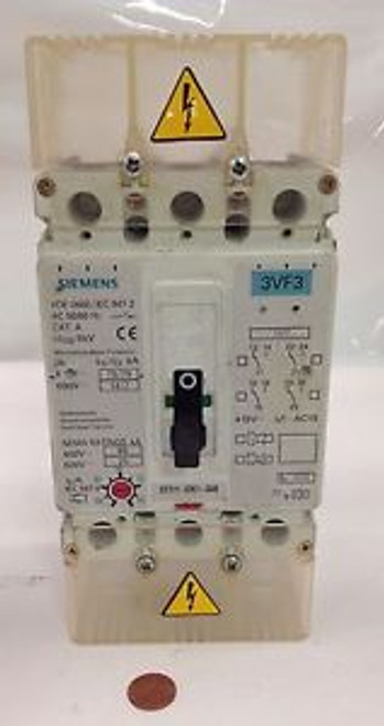 SIEMENS  CIRCUIT BREAKER CAT.A VDE 0660 IEC 947-2  3VF3111-6DN71-0AA0