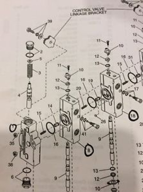 112692 Crown Forklift 50Fctt-188 114312 Ctrl Valve Piston Compensator Good Used