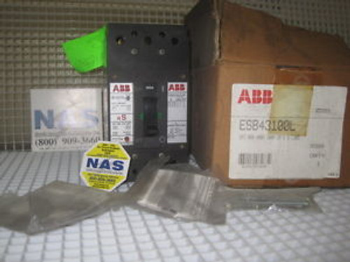 ABB ESB43100L circuit breaker 100 amp un-used with lugs ES100