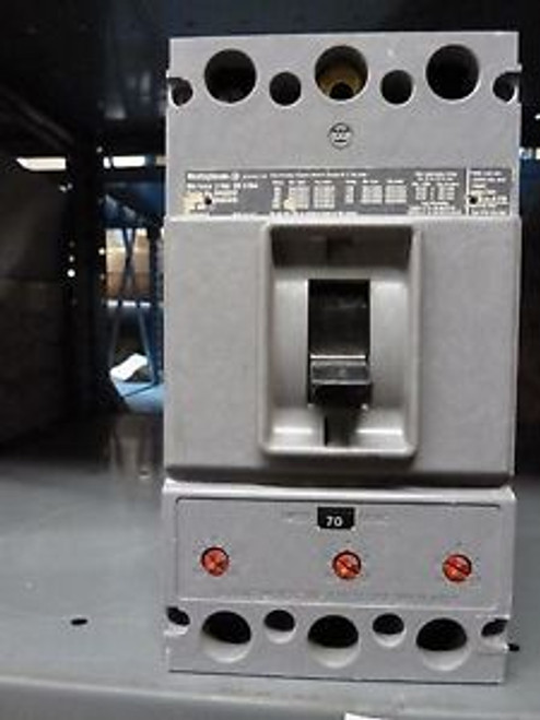 GOOD USED WESTINGHOUSE CIRCUIT BREAKER HKA3225F 70A