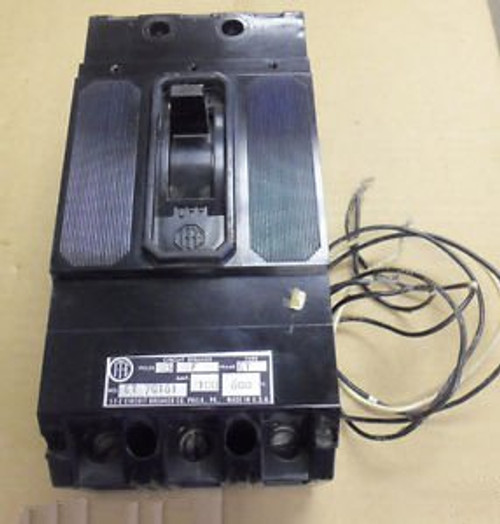 ITE ET-70160 F Frame Circuit Breaker 3 Pole 100 Amp 600V W/ Shunt Trip ET70160