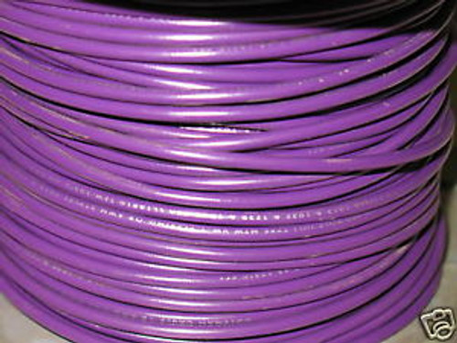 Mtw 18 Awg Gauge Purple Stranded Copper Wire 2500 Machine Tool Wire