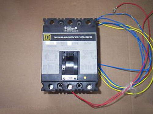 Square D FHP360201366 FHP 3 pole 20 amp circuit breaker FHP36020-1366 SHUNT