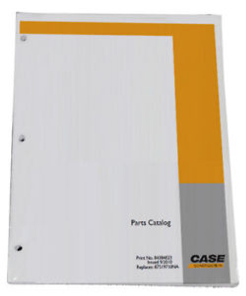 Case 580N-Ep Tier 4B Backhoe Parts Catalog Manual - Part# 675716722