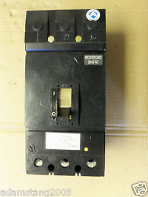 SQUARE D KC KC34125 3 POLE 480V 125 AMP CIRCUIT BREAKER  black face