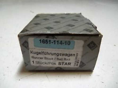 1651-114-10 Linear Bearing New In Box