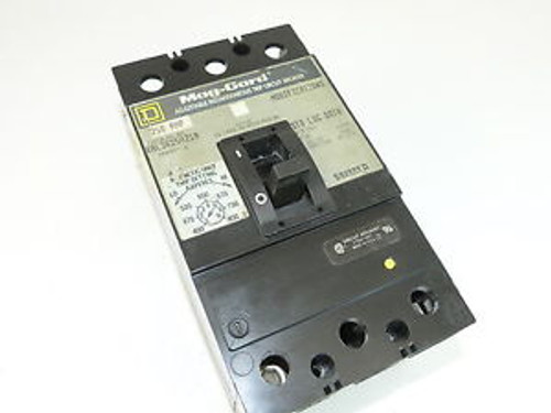 Used Square D KAL3625021M 3p 250a 600v Circuit Breaker 1-yr Warranty