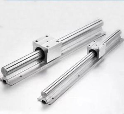 2X Sbr30 600Mm (L) Linear Rail 30Mm Fully Supported Shaft Rod + 4 Sbr30Uu Block