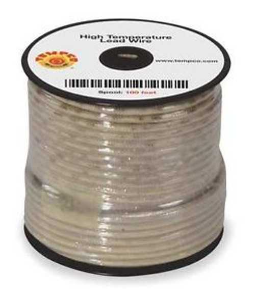 Tempco Ldwr-1046 High Temp Lead Wire,18 Ga,Max Temp 482 F