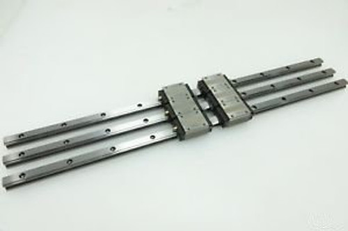 Thk Used Hsr15R2Uu+588L 3Rails, 6Blocks Lm Guide Linear Bearing Lmg-I-208=1M15