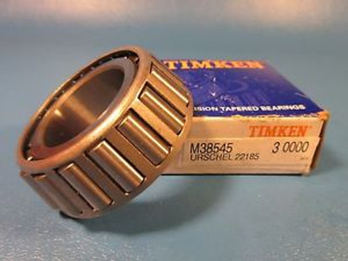 Timken M38545#3 Precision Tapered Roller Bearing Single Cone (Urschel 22185) Usa