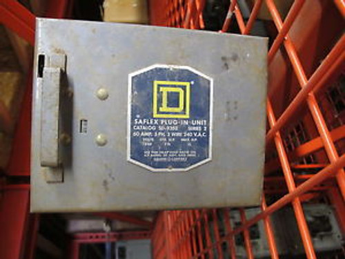 Square D, SD-9352, 60 Amp Round Bar Bus Plug