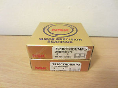 Nsk 7910Ctrdump3 Super Precision Bearings / Fafnir 2Mm9310Wi Cr Dul