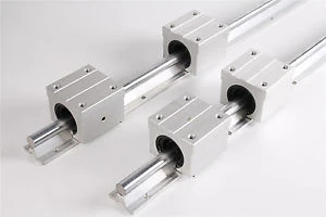 Brand New 2 Pieces Sbr35-800Mm Support Linear Rail + 4 Sbr35Uu Bearing Blocks