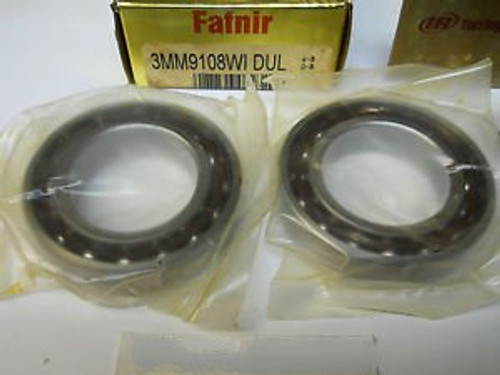 Fafnir 3Mm9108Wi Dul Super Precision Bearing Set (Matched Pair) New In Box