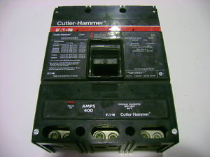 CUTLER HAMMER CCIRCUIT BREAKER LSB CAT LSB320400E 400 AMP 240 VOLT  L FRAME