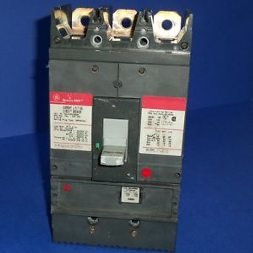 GENERAL ELECTRIC 600V 600A 3 POLE CURRENT LIMITING CIRCUIT BREAKER, SGLA36AT0600