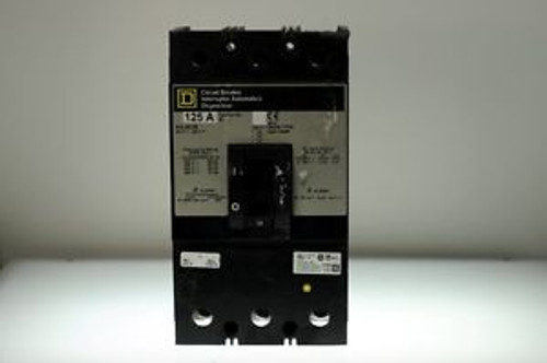 Square D - KHL36125 125 Amp 3 Phase Circuit Breaker