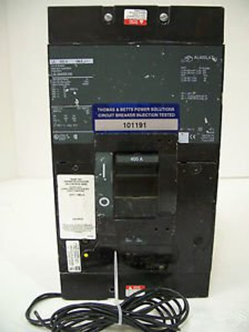 SQUARE D CIRCUIT BREAKER CATLAL364006168 400A/600V/3POLE