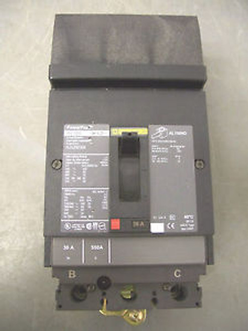 SQUARE D POWERPACT CIRCUIT BREAKER CATHJA260304 30A/600V/2POLE