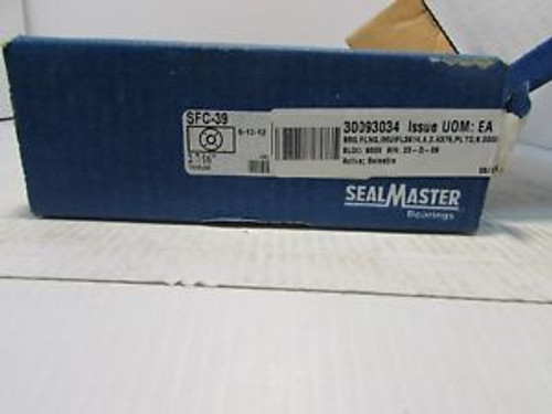 Sealmaster Sfc-39 4-Bolt Flange Mounted Bearing 2-7/16 Bore 7005269 New (A6)