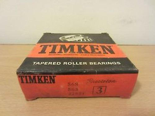 Timken 568/563 3 Precision Tapered Bearing Set