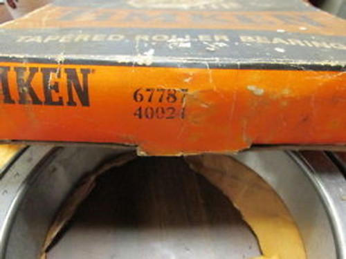 New Timken Taper Bearing Cone 67787