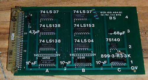 Steverungen Computer Circuit Board 050.100.404.02 _ 05010040402 _ Id Nr 113 646