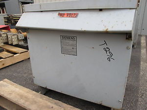 Siemens 3F3Y045 45 KVA 3 Phase Nema 3R Transformer - T296