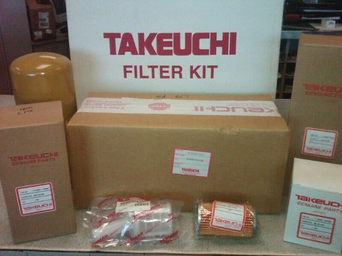 Takeuchi Tl10 - Tl12 500 Hour Filter Kit - Oem K38849901/K38859901