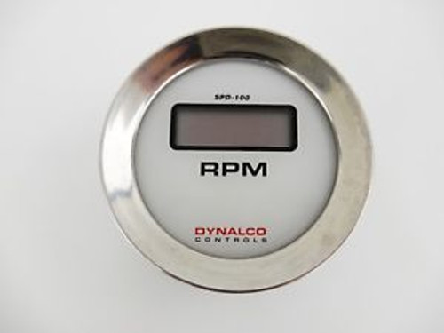 Dynalco Signal-Powered Digital Tachometer 4-Digit  Spd-100 (Spd100-1) Spd100