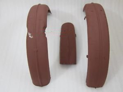 New Bsa C10 C11 Front And Rear Mudguards Raw Steel