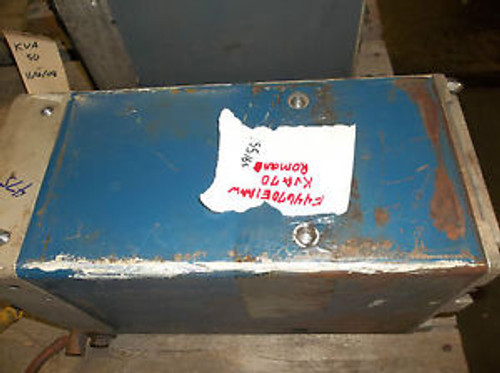 ROMAN RESISTANCE WELDING TRANSFORMER F44670E1AAW 70 KVA 70KVA 440V 1P 1 PHASE