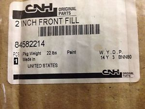 Case Ih Sprayer Front Fill Kit, Part Number 84582214