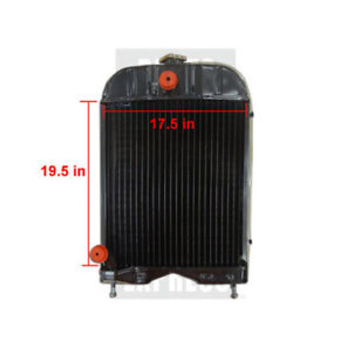 Massey Ferguson Radiator Part Wn-894319M92 17.75 H X 15 W For Tractor 35