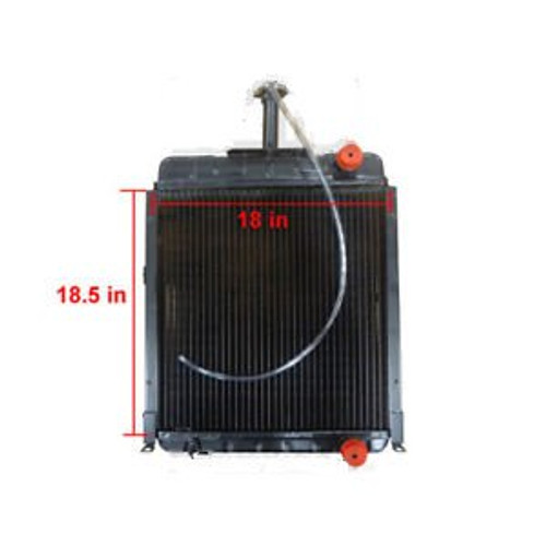 Case Ih Radiator Part Wn-84524C93 For Tractor 380B 385 484 485 584 585 685 885