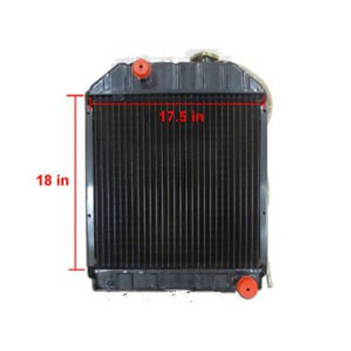 Ford New Holland Radiator Part Wn-C7Nn8005E For Tractor 4100 5000 5100 5600 6600