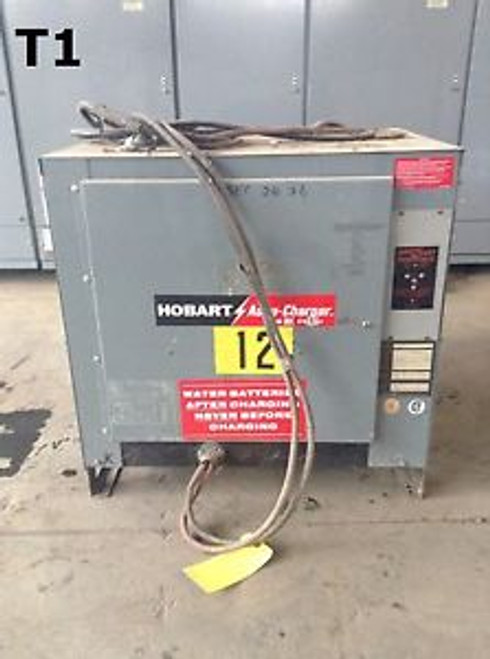 Hobart Accu-Charger 450C3-12 24V Forklift Battery Charger 94A