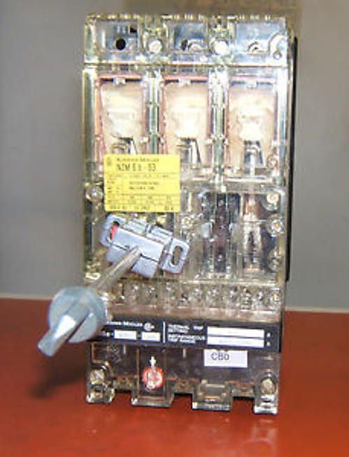 USED KLOCKNER-MOELLER NZM 6- b 63  10Nm 60A W/ ZM6a-60 TRIP USED KLOCKNER-MOELLER NZM 6- b 63  10Nm 60A W/ ZM6a-60 TRIP