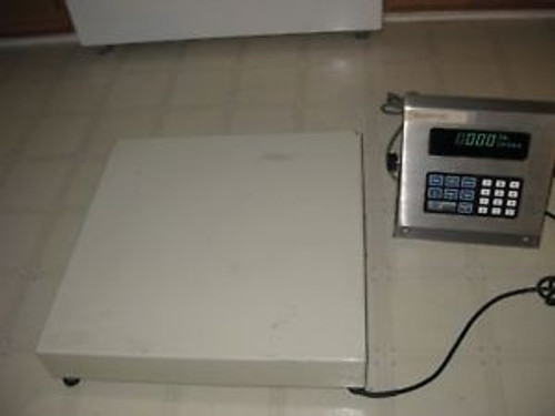 Avery Weigh-Tronix 50# Platform Bs-18X18 N Gse 550 Digital Lcd Head Nice Scale