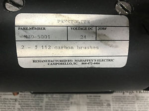 Prestolite Pump Motor # Mbd-5001