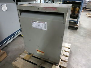 GE 45 kVA 480 Delta to 208Y/120 9T23B3873 3PH Enclosure Type 2 Transformer 45kVA