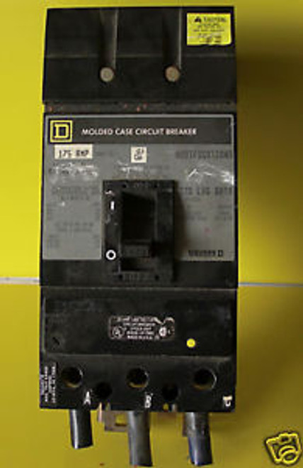175 Amp Square D Molded case Circuit Breaker