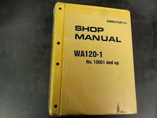 Komatsu Wa120-1 Wheel Loader Shop Manual