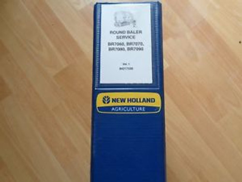 New Holland Br7060 Br7070 Br7080 Br7090 Baler Factory Repair Manual Set Oem