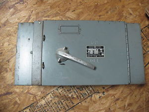 GE DD1S4-364 200 Amp Single QMR Switch